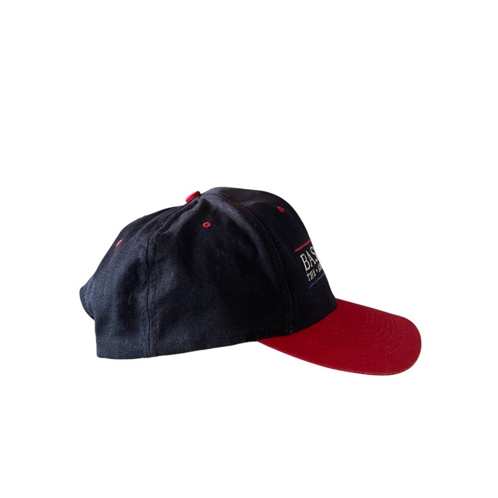 VTG "Baseball The American Epic" Baseball Cap – Navy/Red Snapback - Unisex OS - Picture 3 of 7